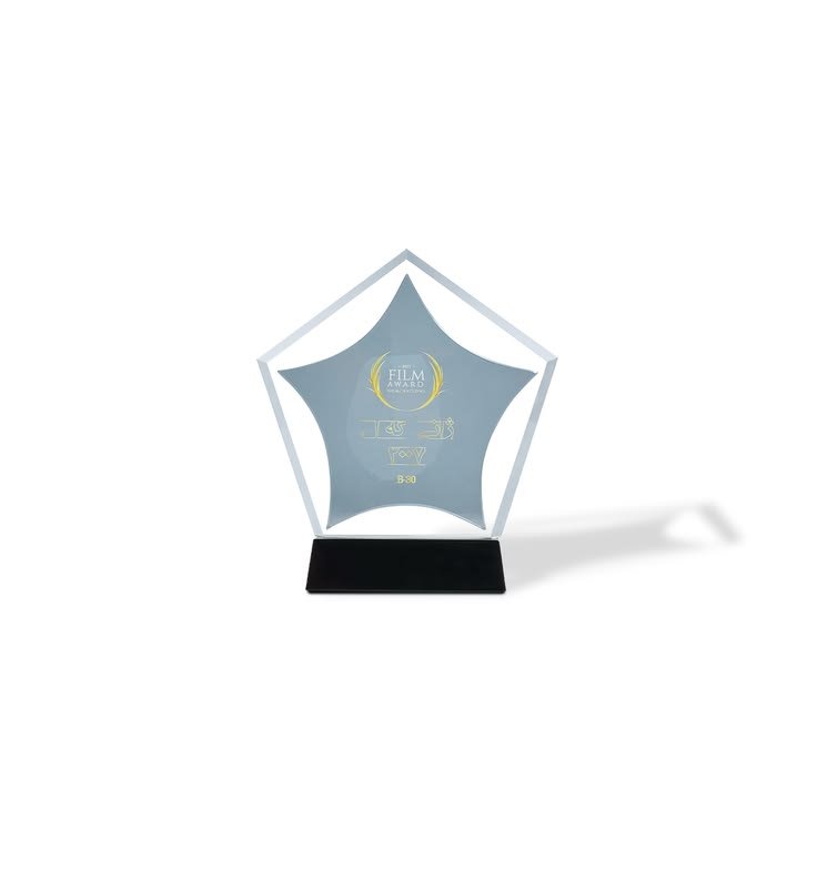 Crystal Plaque Award B-30