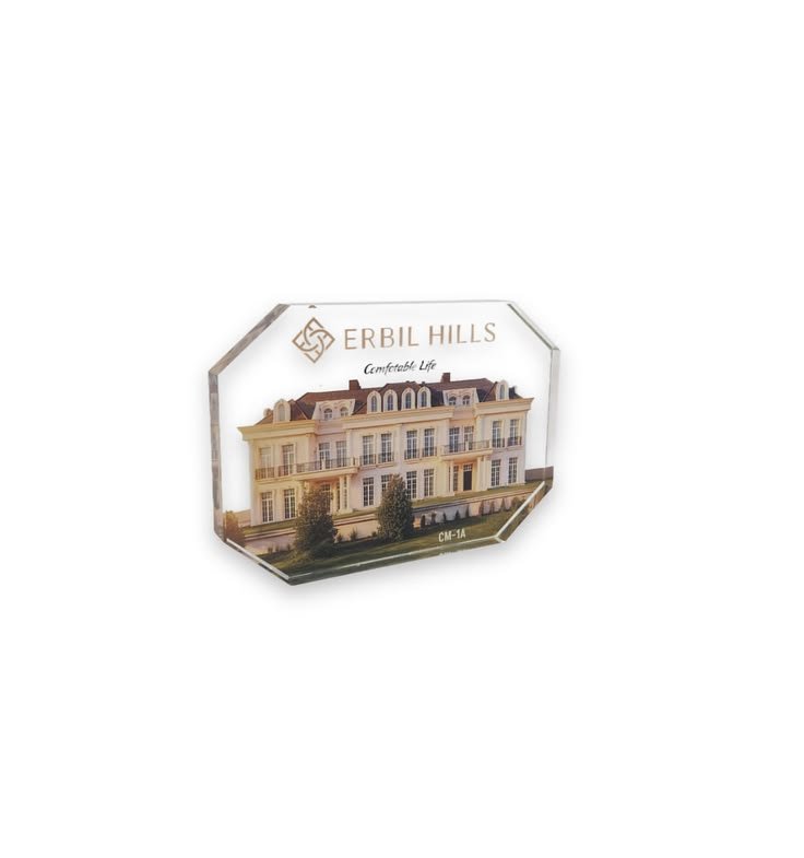 Crystal Plaque Award CM-1A