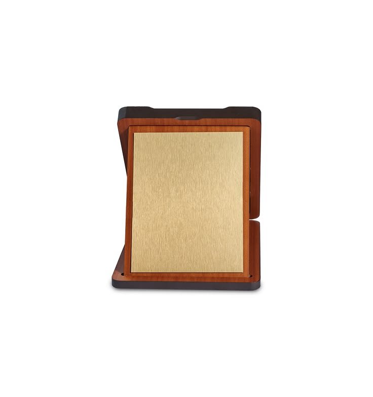 Wooden Plaque A-17 brown